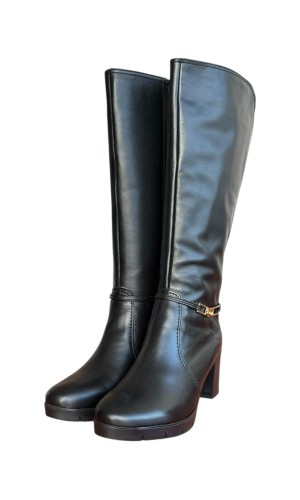 Δερμάτινη Γυναικεία Mπότα - N937