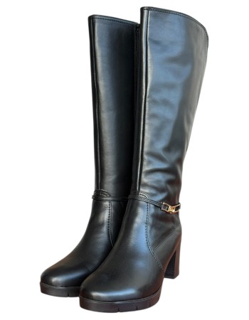 Δερμάτινη Γυναικεία Mπότα - N937