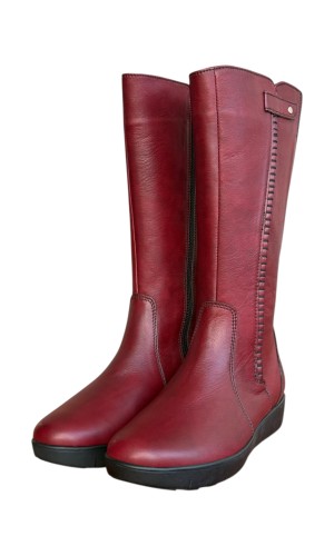 Δερμάτινη Γυναικεία Mπότα - N938