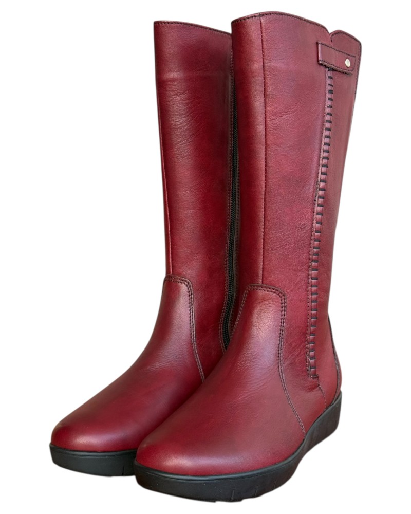 Δερμάτινη Γυναικεία Mπότα - N938