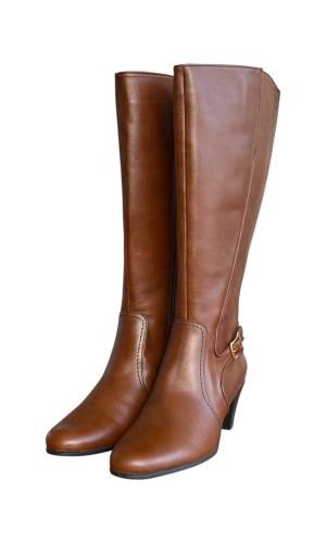 Δερμάτινη Γυναικεία Mπότα - N945