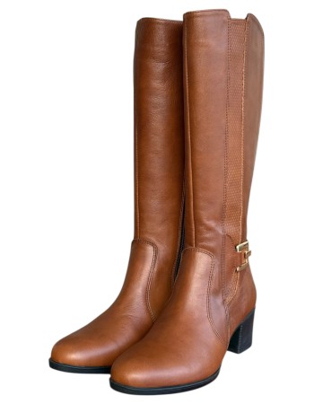 Δερμάτινη Γυναικεία Mπότα - N946