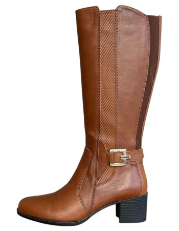 Δερμάτινη Γυναικεία Mπότα - N946