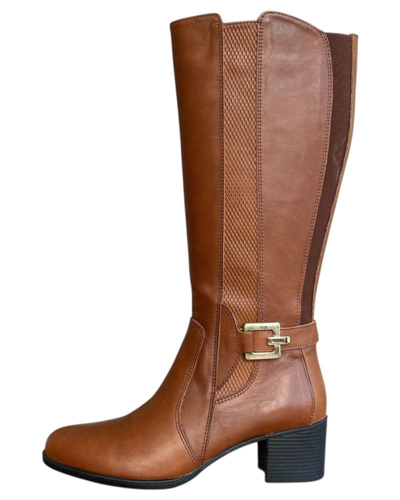 Δερμάτινη Γυναικεία Mπότα - N946