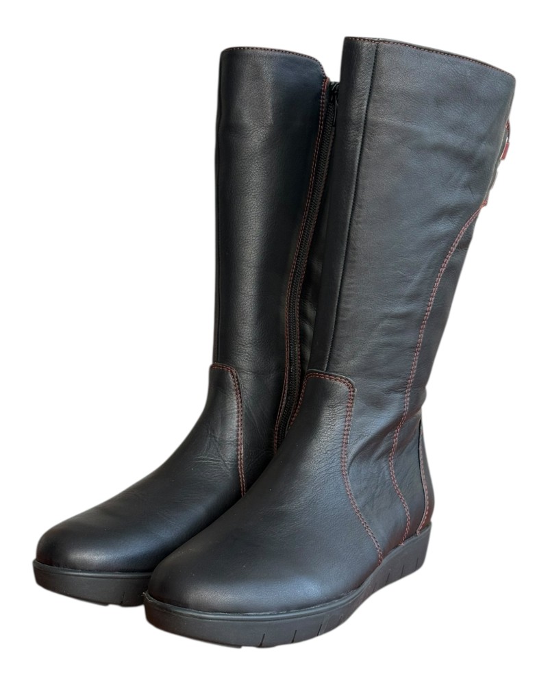 Δερμάτινη Γυναικεία Mπότα - N948