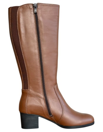 Δερμάτινη Γυναικεία Mπότα - N949