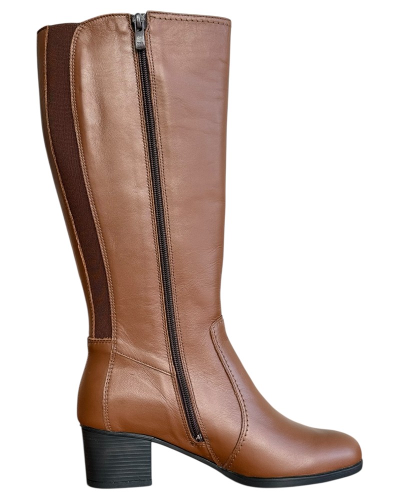 Δερμάτινη Γυναικεία Mπότα - N949