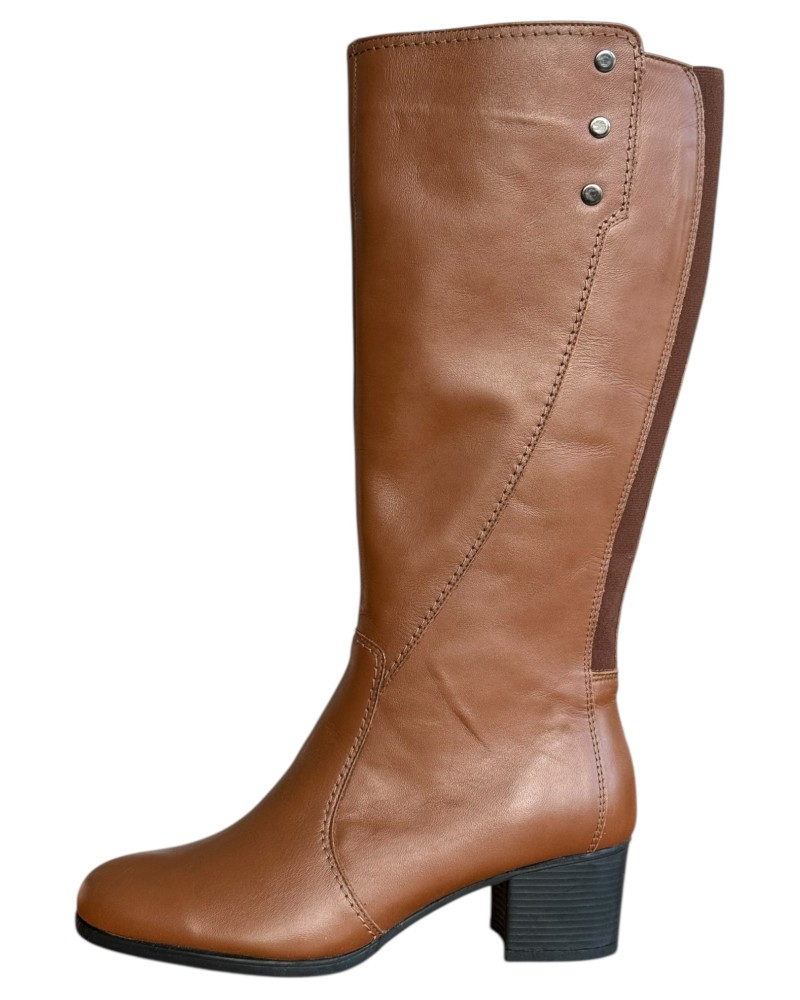 Δερμάτινη Γυναικεία Mπότα - N949