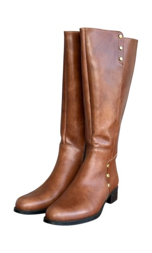 Δερμάτινη Γυναικεία Mπότα - N952