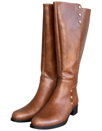 Δερμάτινη Γυναικεία Mπότα - N952