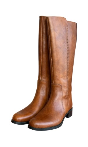 Δερμάτινη Γυναικεία Mπότα - N953