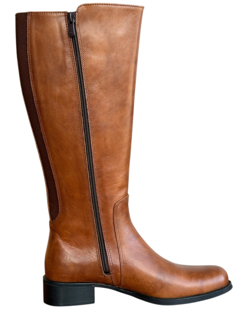 Δερμάτινη Γυναικεία Mπότα - N953