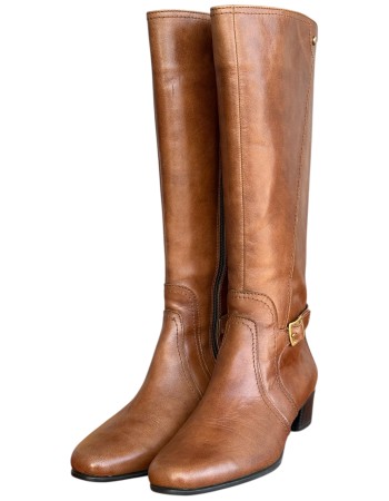 Δερμάτινη Γυναικεία Mπότα - N955