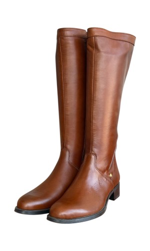 Δερμάτινη Γυναικεία Mπότα - N956