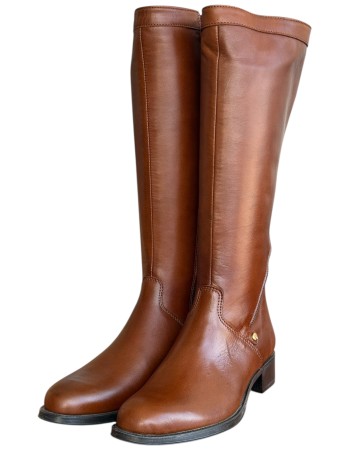 Δερμάτινη Γυναικεία Mπότα - N956