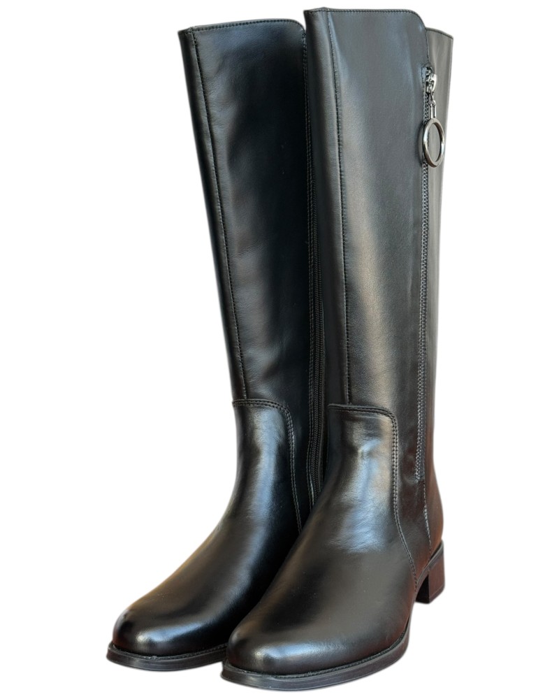 Δερμάτινη Γυναικεία Mπότα - N957