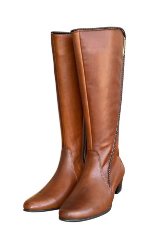 Δερμάτινη Γυναικεία Mπότα - N958