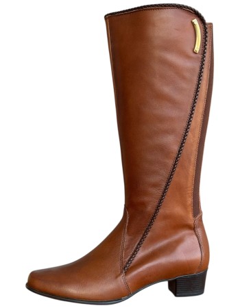 Δερμάτινη Γυναικεία Mπότα - N958