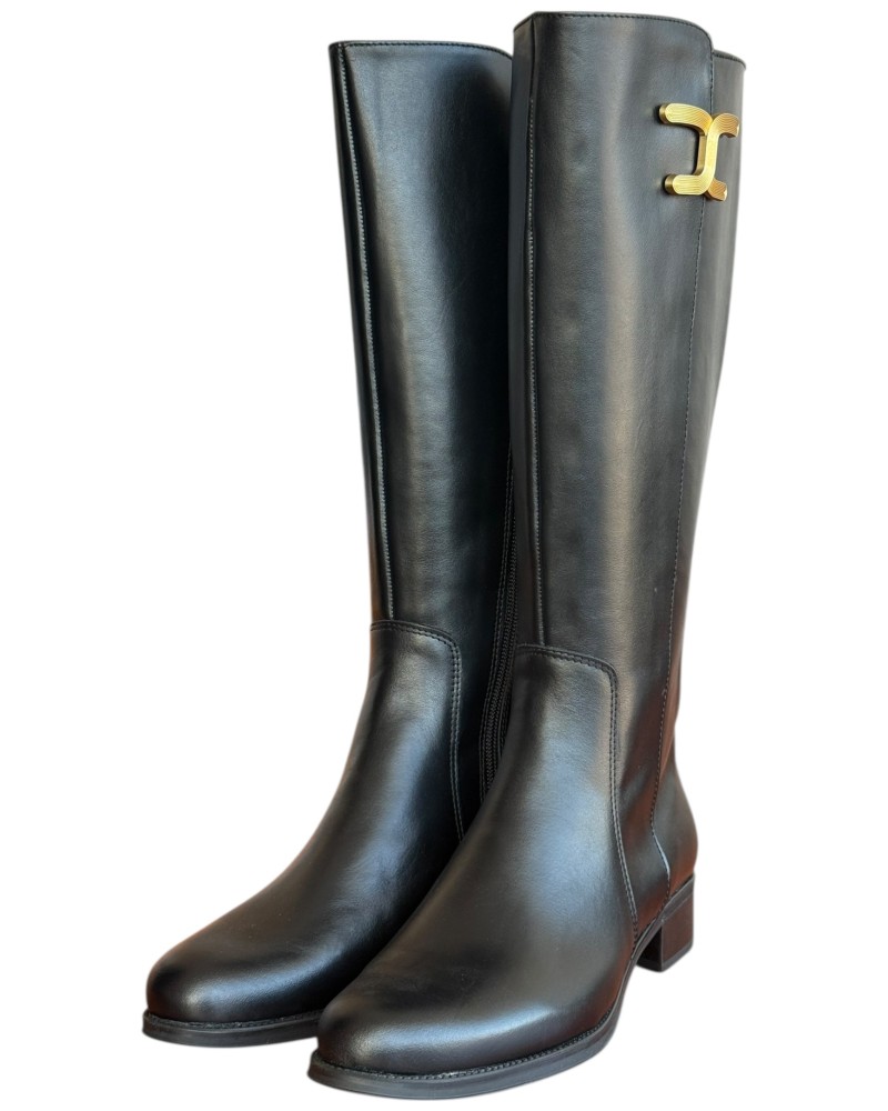 Δερμάτινη Γυναικεία Mπότα - N959