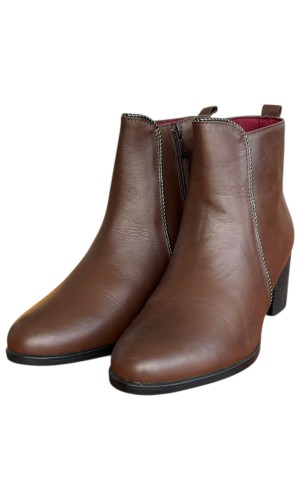 Δερμάτινο Γυναικείo Μποτάκι - N96