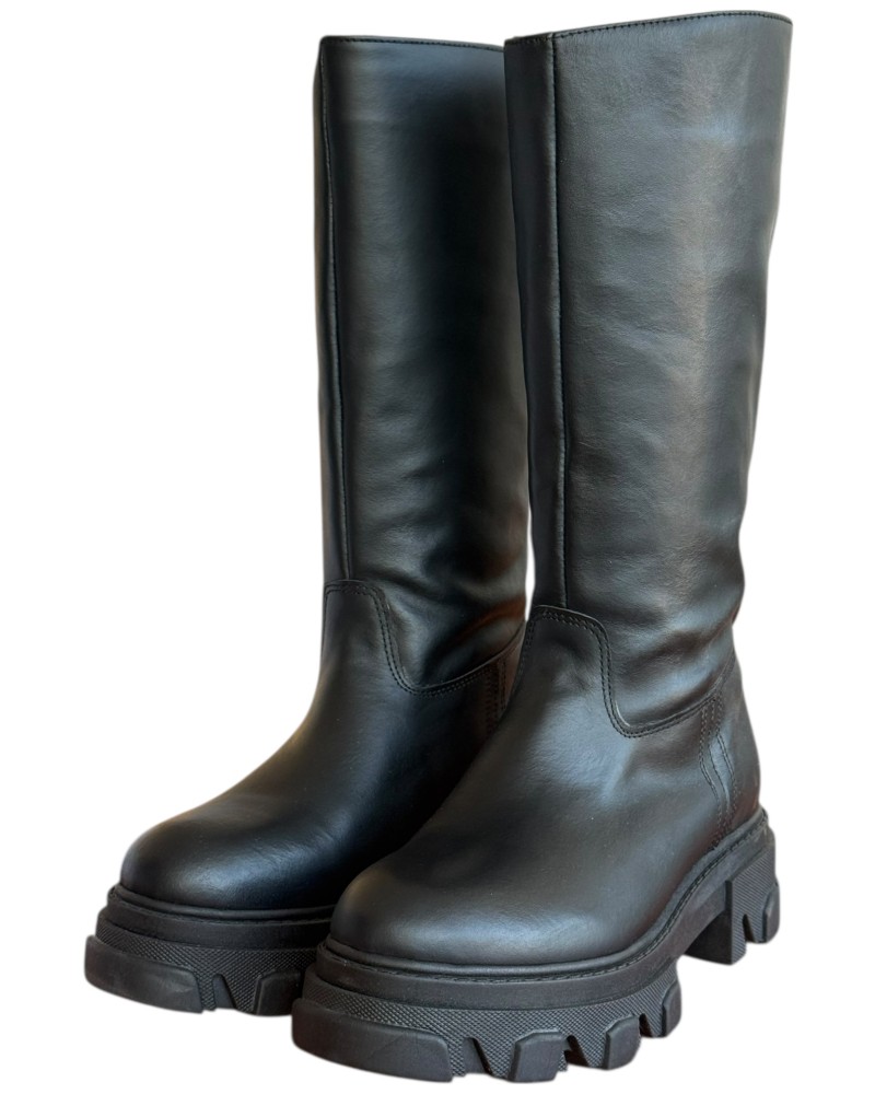 Δερμάτινη Γυναικεία Mπότα - N962