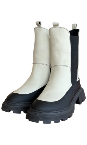 Δερμάτινο Γυναικείo Μποτάκι - N963