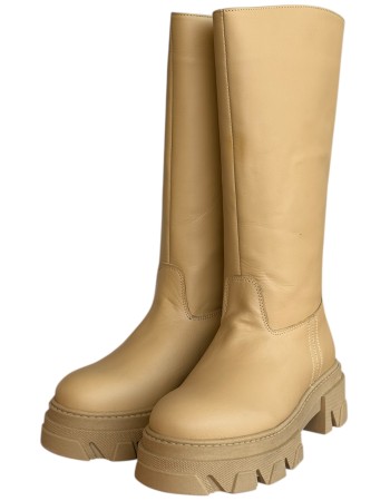 Δερμάτινη Γυναικεία Mπότα - N965