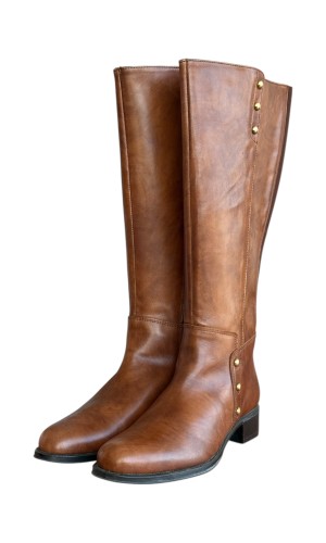 Δερμάτινη Γυναικεία Mπότα - N968