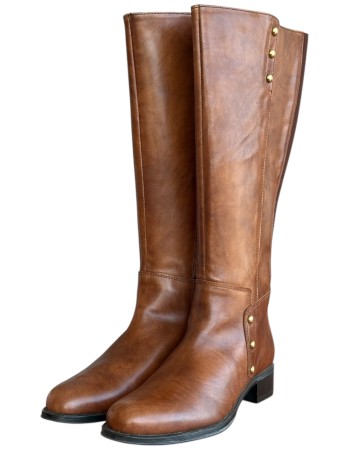 Δερμάτινη Γυναικεία Mπότα - N968