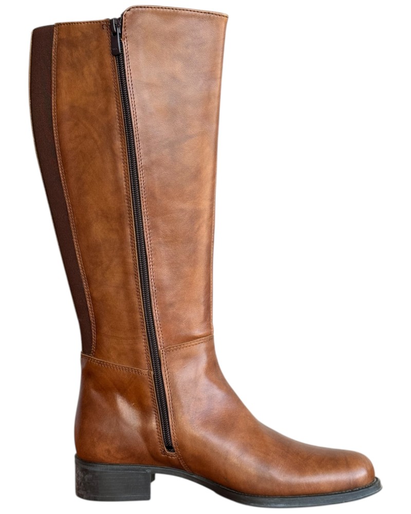 Δερμάτινη Γυναικεία Mπότα - N968