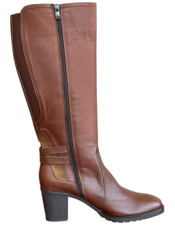 Δερμάτινη Γυναικεία Mπότα - N969