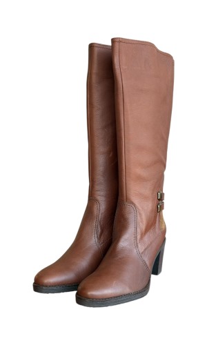 Δερμάτινη Γυναικεία Mπότα - N969