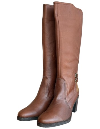 Δερμάτινη Γυναικεία Mπότα - N969