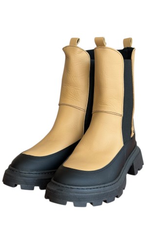 Δερμάτινο Γυναικείo Μποτάκι - N970