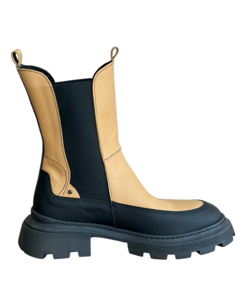 Δερμάτινο Γυναικείo Μποτάκι - N970