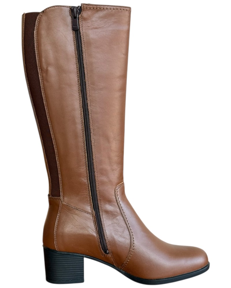 Δερμάτινη Γυναικεία Mπότα - N974