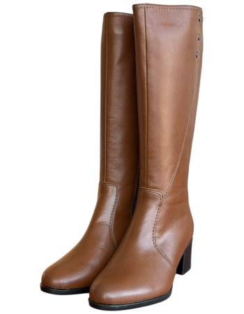 Δερμάτινη Γυναικεία Mπότα - N974