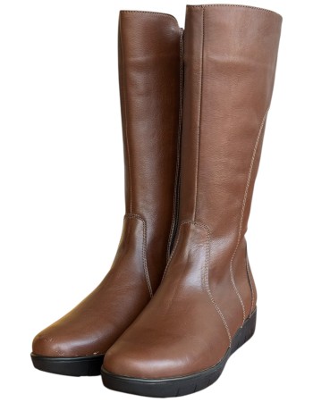 Δερμάτινη Γυναικεία Mπότα - N975