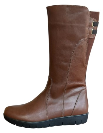 Δερμάτινη Γυναικεία Mπότα - N975