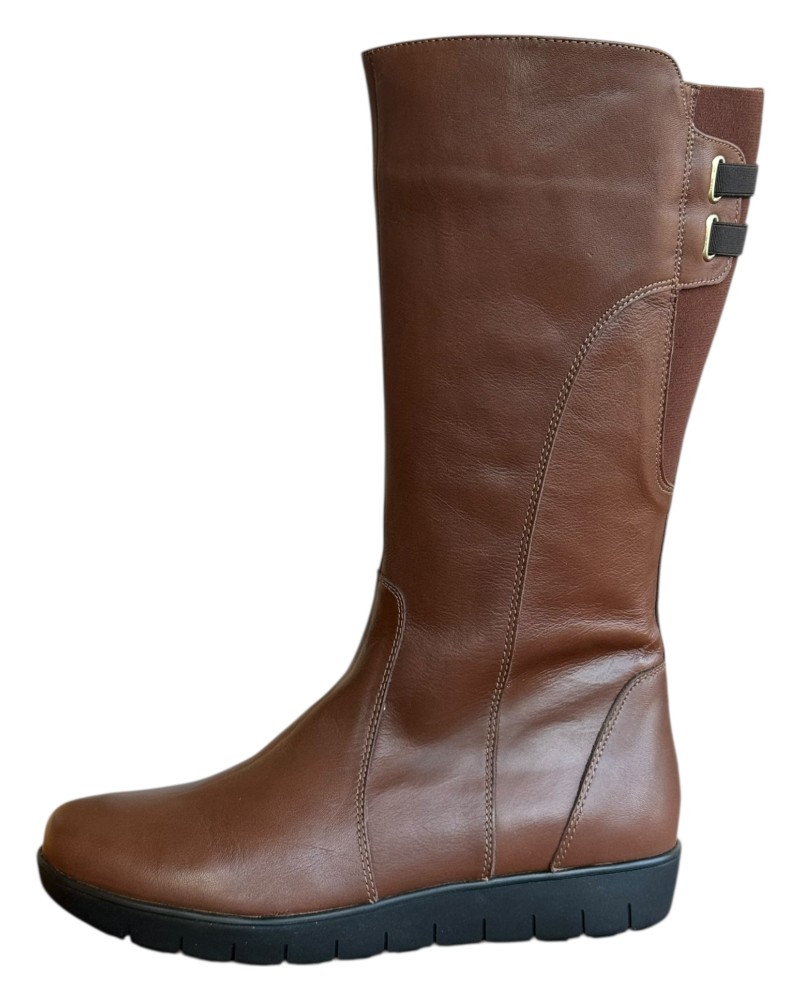 Δερμάτινη Γυναικεία Mπότα - N975