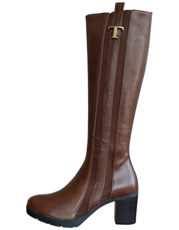 Δερμάτινη Γυναικεία Mπότα - N976