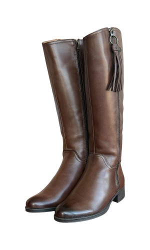 Δερμάτινη Γυναικεία Mπότα - N978