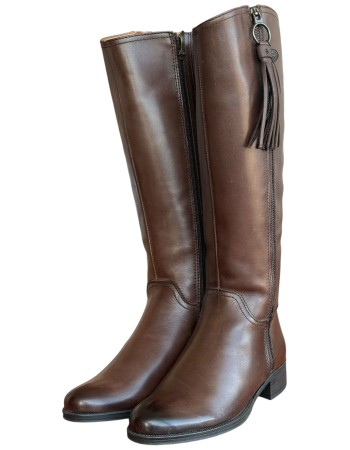 Δερμάτινη Γυναικεία Mπότα - N978