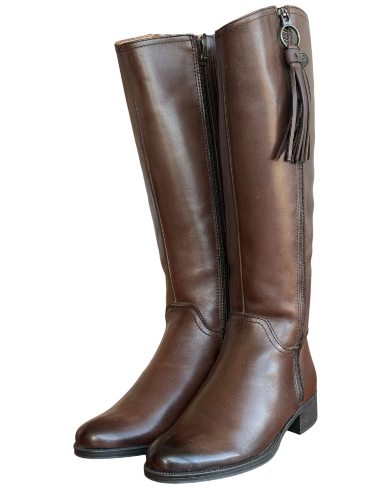 Δερμάτινη Γυναικεία Mπότα - N978