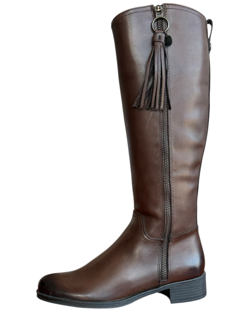 Δερμάτινη Γυναικεία Mπότα - N978