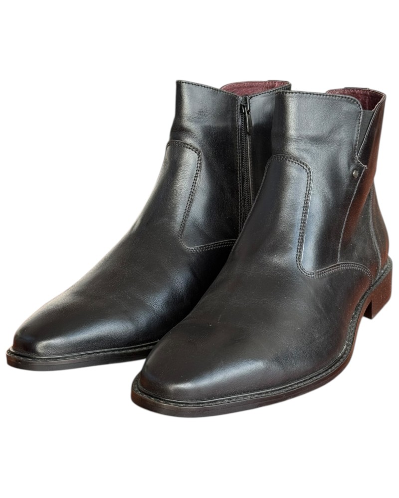  Δερμάτινο Ανδρικό Μποτάκι - N98