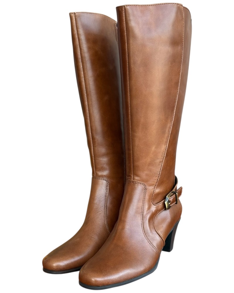 Δερμάτινη Γυναικεία Mπότα - N980