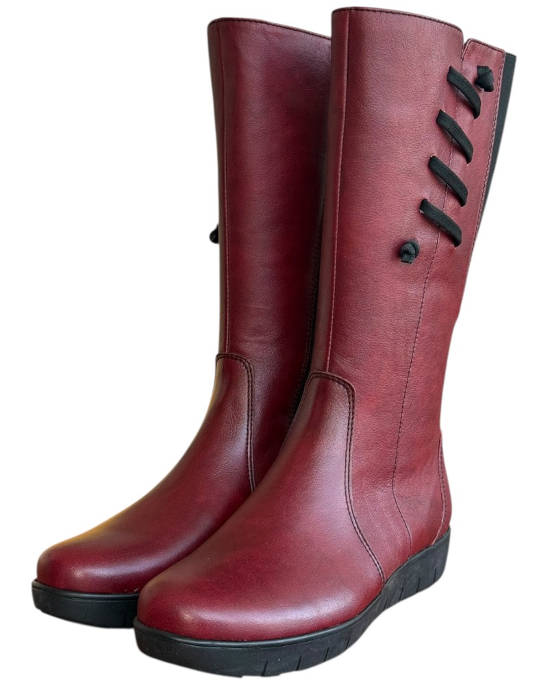 Δερμάτινη Γυναικεία Mπότα - N981