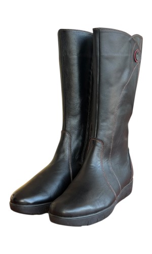 Δερμάτινη Γυναικεία Mπότα - N982