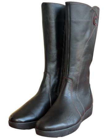 Δερμάτινη Γυναικεία Mπότα - N982